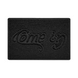 "Come In" Grey Spaghetti Door Mat