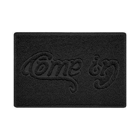 "Come In" Grey Spaghetti Door Mat