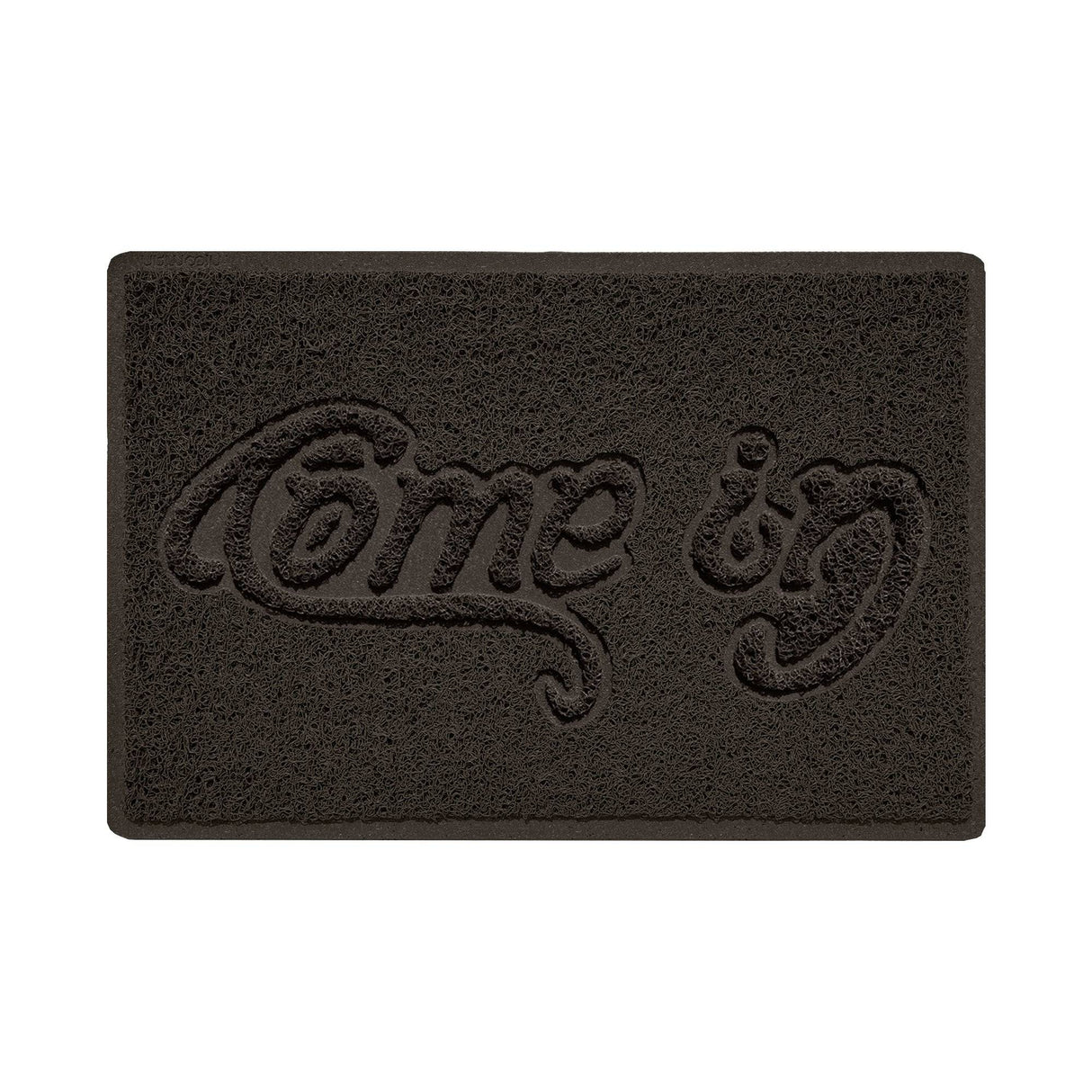 "Come In" Grey Spaghetti Door Mat