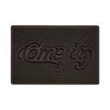 "Come In" Grey Spaghetti Door Mat