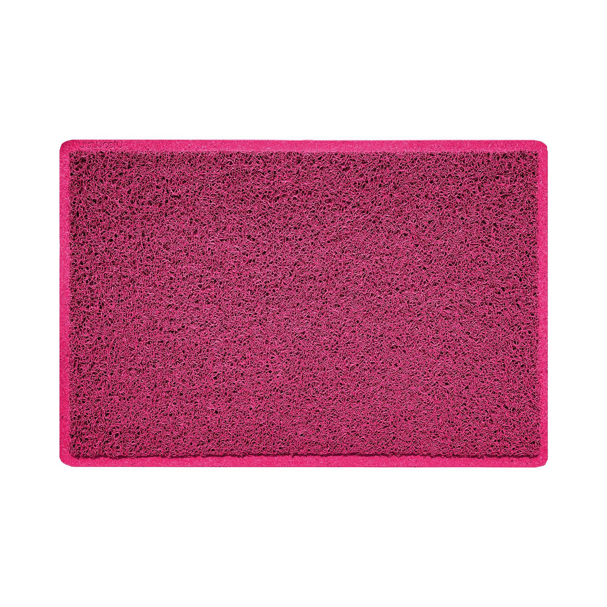 Indoor Spaghetti Doormat Plain - Pink