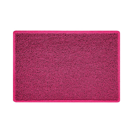 Indoor Spaghetti Doormat Plain - Pink