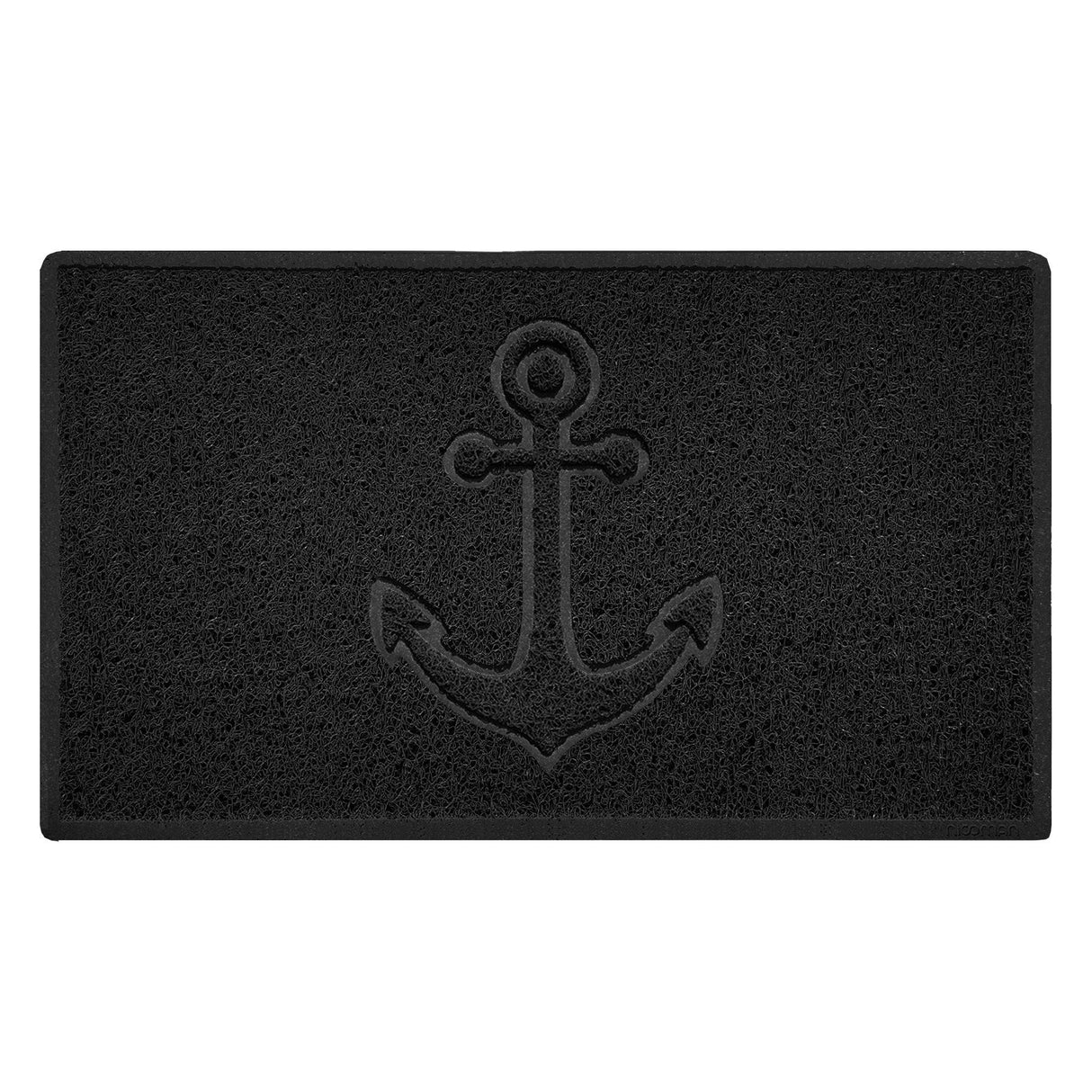 "Anchors Away" Grey Spaghetti Door Mat