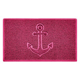 "Anchors Away" Grey Spaghetti Door Mat