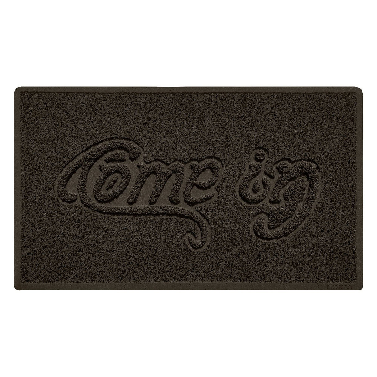 "Come In" Grey Spaghetti Door Mat