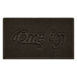 "Come In" Grey Spaghetti Door Mat