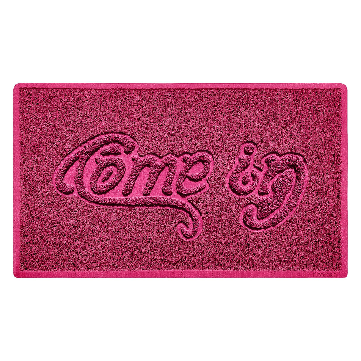 "Come In" Grey Spaghetti Door Mat