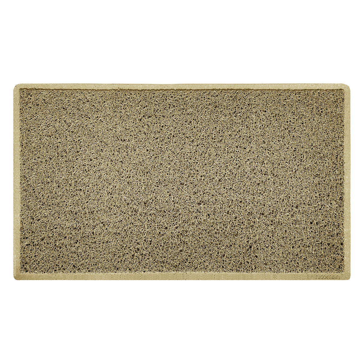 Indoor Spaghetti Doormat Plain - Beige