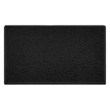 Indoor/Outdoor Spaghetti Doormat Plain - Black