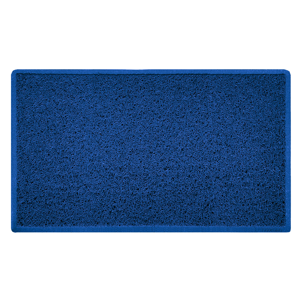 Indoor Spaghetti Doormat Plain - Blue