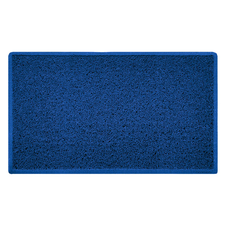 Indoor Spaghetti Doormat Plain - Blue