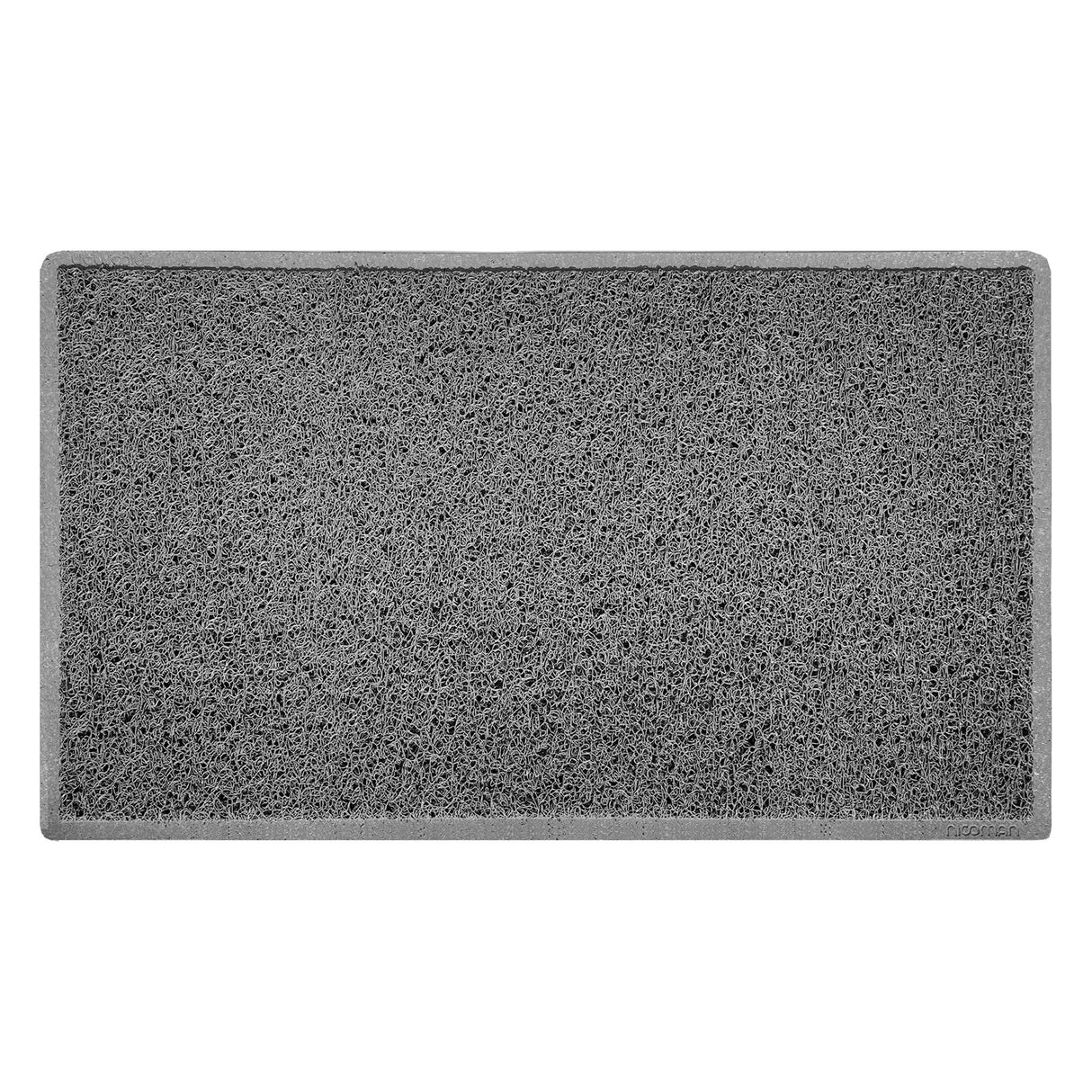 Indoor/Outdoor Spaghetti Doormat Plain - Grey