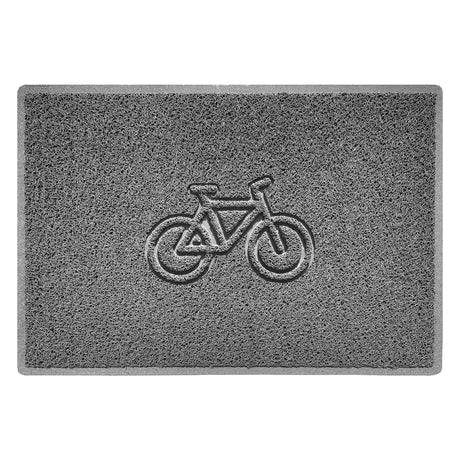 "Cycle" Grey Spaghetti Doormat