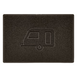 Outdoor Spaghetti Doormat Embossed - Brown