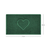 Green Door Mat