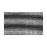 Striped Needlefelt Doormat - Grey