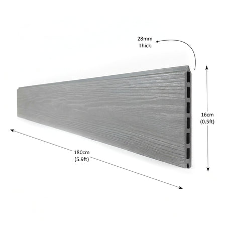 Composite Fence Panel Kit – 1.8m x 1.8m Complete Fence Set