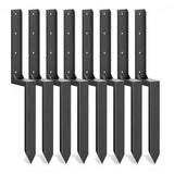 Metal Fence Post Support Brackets