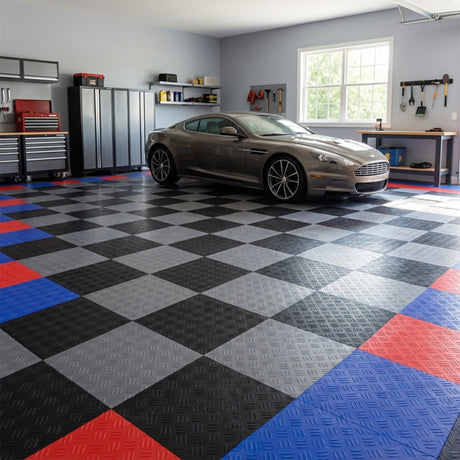 Nicoman Modular Interlocking Floor Tiles - Solid