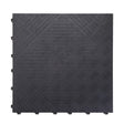 Nicoman Heavy Duty Solid Garage Floor Tiles Black