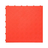 Nicoman Heavy Duty Solid Garage Floor Tiles Red Tiles