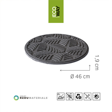 Eco-Friendly Garden Stepping Stones - Geo Leaf
