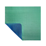 Non Slip Drainage Rubber Mat Dual Colour Blue/Green 1.2m Wide