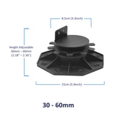 Adjustable Pedestals Riser for Joist