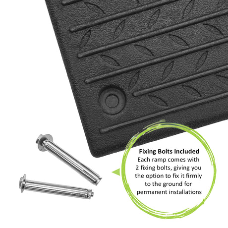 Nicoman Heavy-Duty Rubber Kerb Ramps