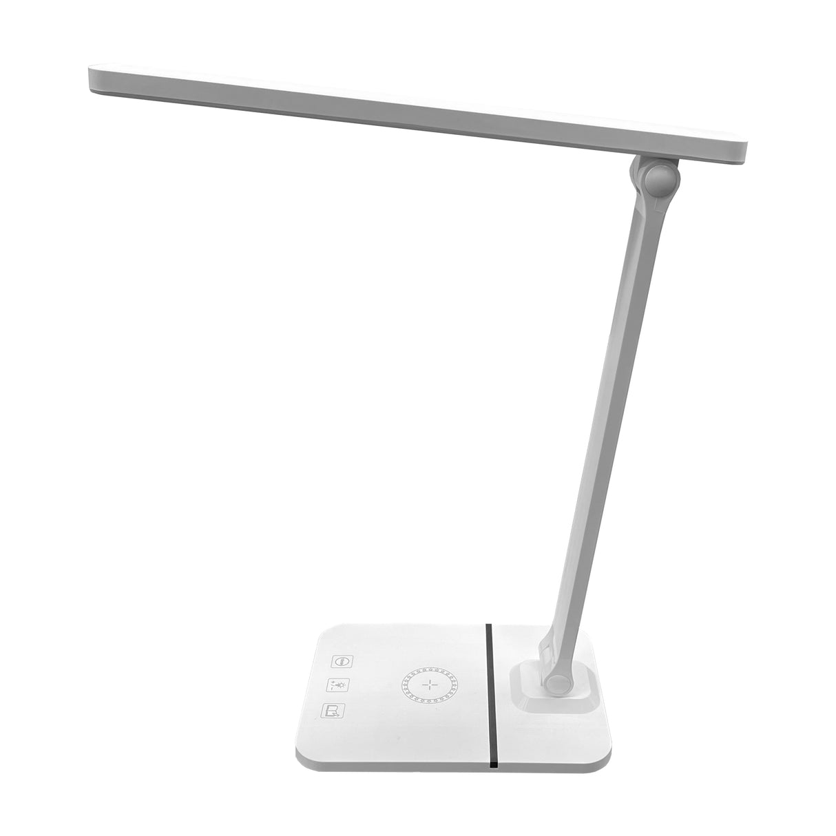 LED Desk Lamp with Wireless Charger & USB Charging Port