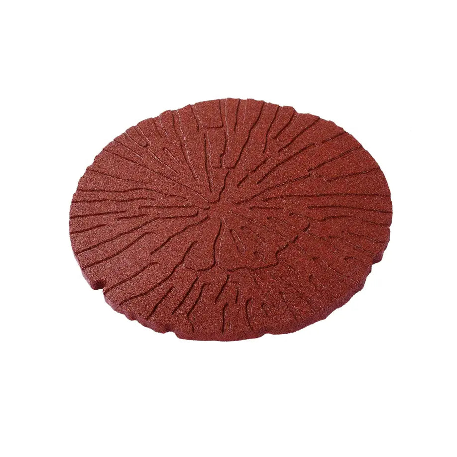 Eco-Friendly Garden Stepping Stones - Cracked Log Terracotta