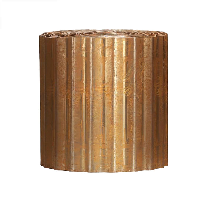 Corrugated Pre-Rusted Metal Garden Border Roll – 5m Long