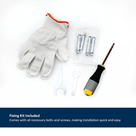 Outdoor Metal Parcel Box - Black