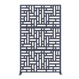 Metal Outdoor Privacy Screen 90cm x 180cm - Maze