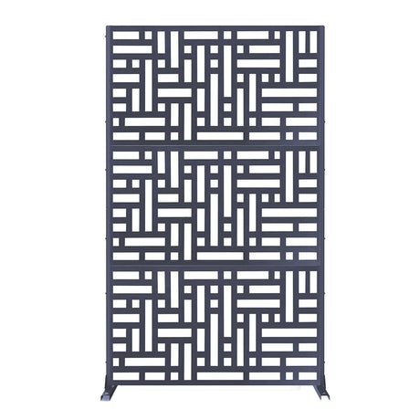Metal Indoor/Outdoor Privacy Screen 90cm x 180cm - Maze