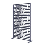 Metal Outdoor Privacy Screen 90cm x 180cm - Maze