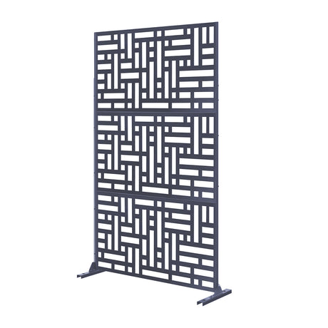 Metal Outdoor Privacy Screen 90cm x 180cm - Maze
