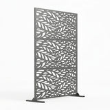 Metal Indoor/Outdoor Privacy Screen 90cm x 180cm - Leaf