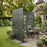 Metal Indoor/Outdoor Privacy Screen 90cm x 180cm - Leaf