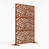 Metal Indoor/Outdoor Privacy Screen 90cm x 180cm - Leaf