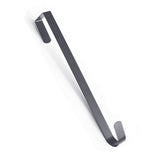 Metal Wreath Door Hanger - Grey or White