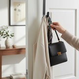 Metal Wreath Door Hanger - Grey or White