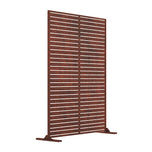 Metal Indoor/Outdoor Privacy Screen 90cm x 180cm - Slats