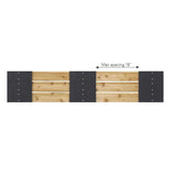 Multy Deck Recycled Rubber Decking Plate