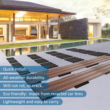 Multy Deck Recycled Rubber Decking Plate