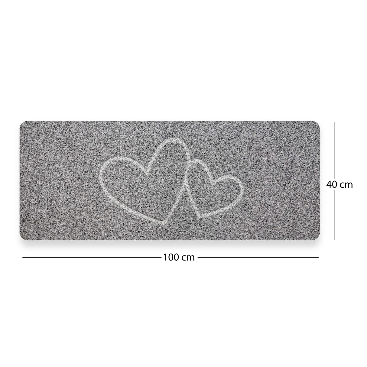 Embossed Spaghetti Loofah Anti Slip Shower/Bath Mat