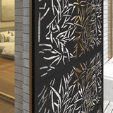Freestanding Outdoor Privacy Screen with Stand 122cm x 198cm - Bamboo Style