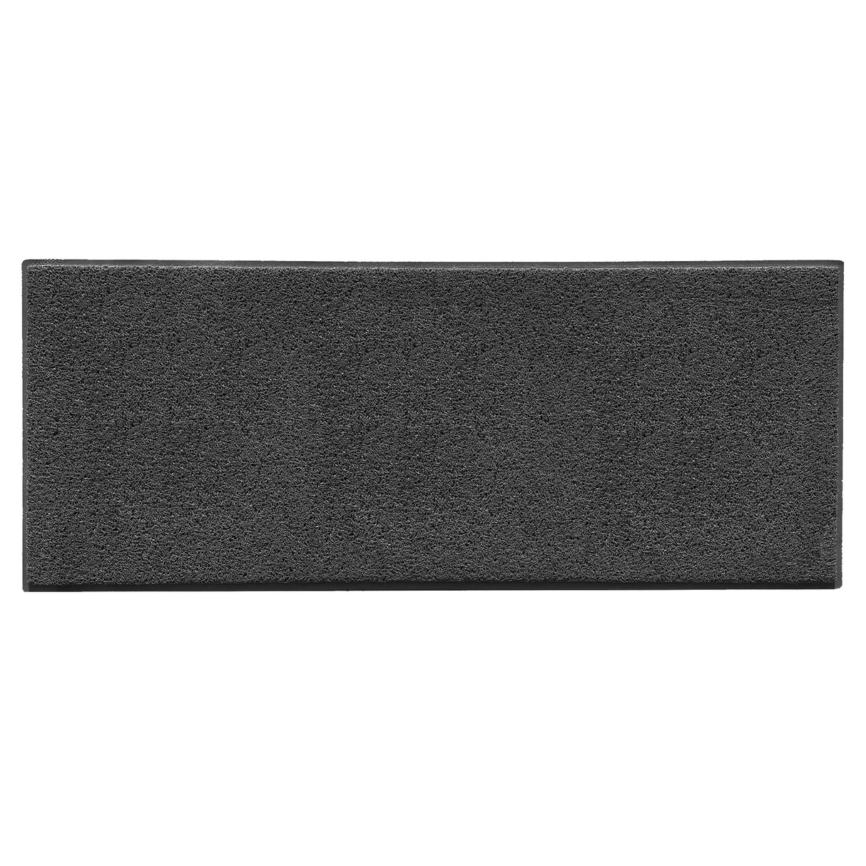 Indoor Spaghetti Doormat Plain  - Dark Grey