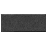 Indoor Spaghetti Doormat Plain  - Dark Grey