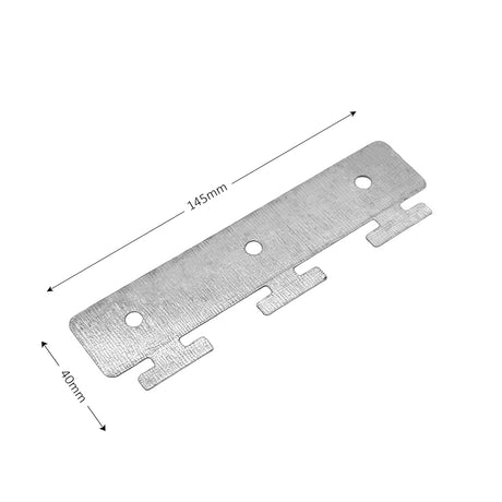 PVC Strip Curtain Hangers Steel Plate